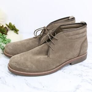 Blondo Taupe Brown Suede Leather Waterproof Desert Boots Size 13 Men's